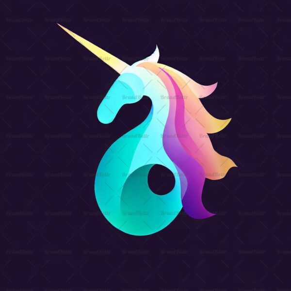 Abstraktes Einhorn